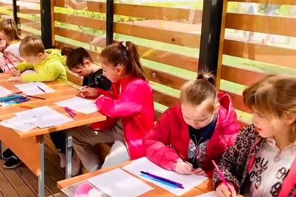 В школе в ЖК «Бунинские луга» открылась площадка для активного досуга